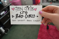 Good girl are bad girls