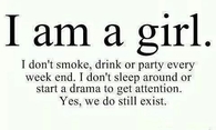 I am a girl