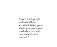 I Dont Think People Understand