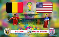 Belgium Eliminates USA FIFA Brazil 2014