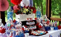 4th of July Party Table