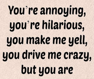 You are everything i want