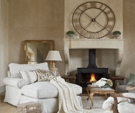 Cozy French Style Living Room