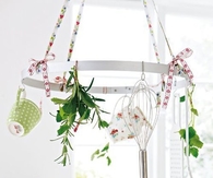 Simple Kitchen Rack for Hanging Utensils