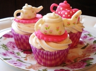 Teapot Cupcakes