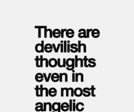Devilish Thoughts