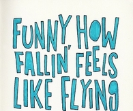 Falling feels like flying