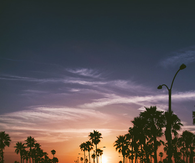 Sunset on Balboa beach
