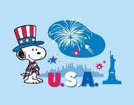 July 4th Snoopy