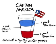 Captain America Drink