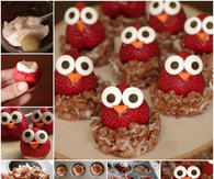 DIY Owl Strawberries