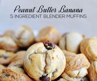Banana Peanut butter Muffins
