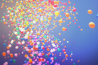 Sky of balloons