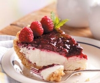 Raspberry Cream Pie to die for