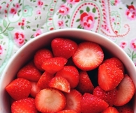 Bowl of strawberries