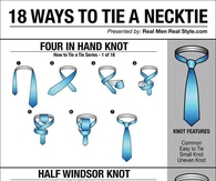 18 ways to tie a neck tie