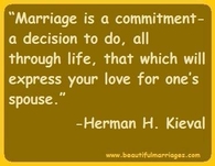 Marriage is a Commitment...