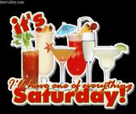 I'll have one of everything - Saturday!
