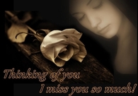 Thinking of you!  I miss you so much!