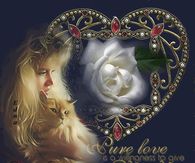 Pure love is a willingness to give....
