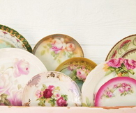 Collection of Vintage China Plates