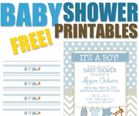 Free Baby Shower Printables