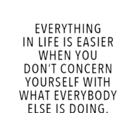 in life