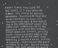 look at the stars