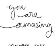 You Are Amazing