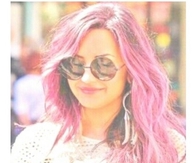 Demi Lovato Pink Hair