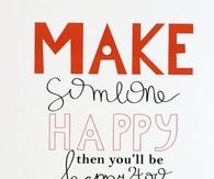 make someone happy