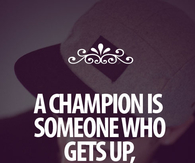 A champion