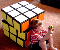 Rubiks cube chest of drawers