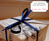 DIY Origami Box Ornaments
