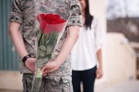 Roses from a soldier