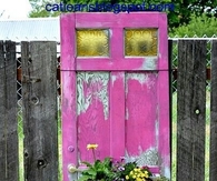 Turn An Old Door Into A Garden Planter