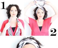 DIY T-Shirt Head Band