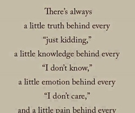 there's always