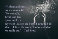 A thousand times we die