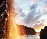 Amazing water fall