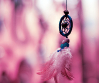 Pink dream catcher