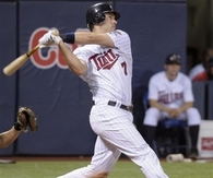 Joe Mauer has One pretty swing 
