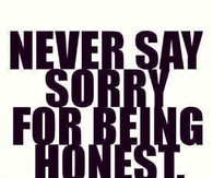 Never Say Sorry