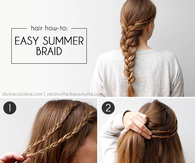 DIY Easy Summer Braid