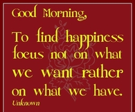 Good Morning Happy Thursday
