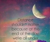 distance shouldnt matter