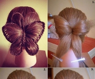 DIY Butterfly Hair