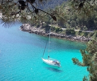 Saliara beach. Thassos. Greece