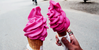 Strawberry ice cream