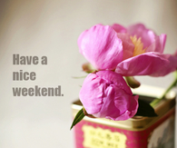 Have a nice weekend